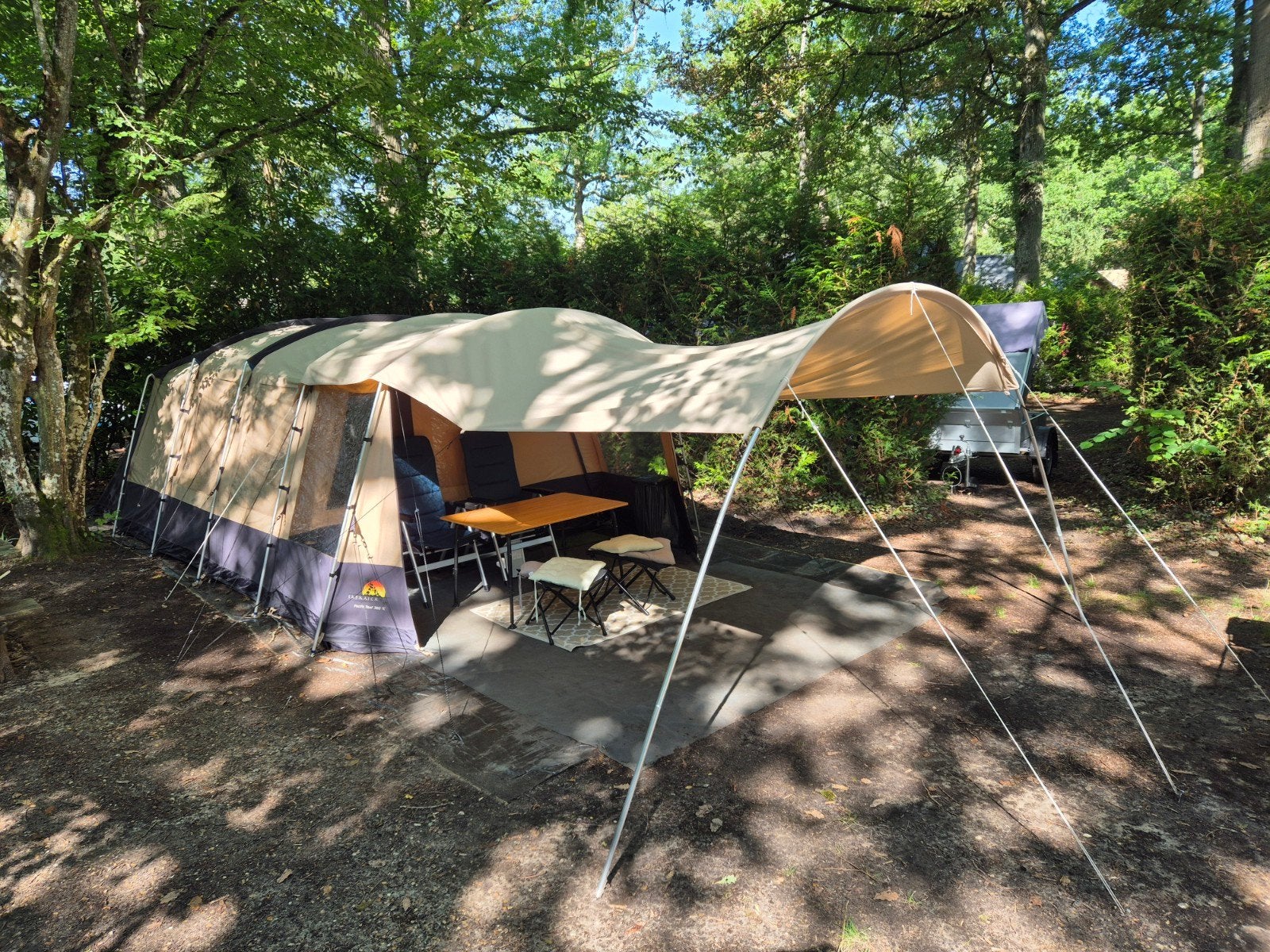 tent Safari 360 TC met of zonder kar jamet jametic, Caravans en Kamperen, Tenten, Ophalen, Gebruikt, Tot en met 4