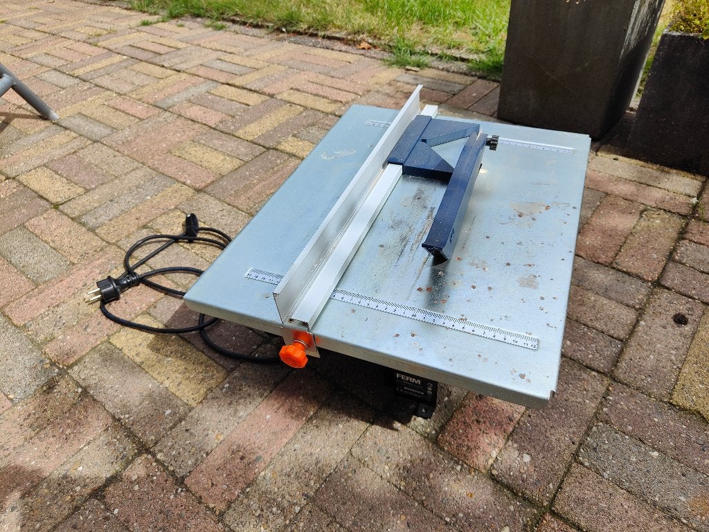 Ferm Tegelzaag TCM 1011, Ophalen, Gebruikt, Overige typen, FERM