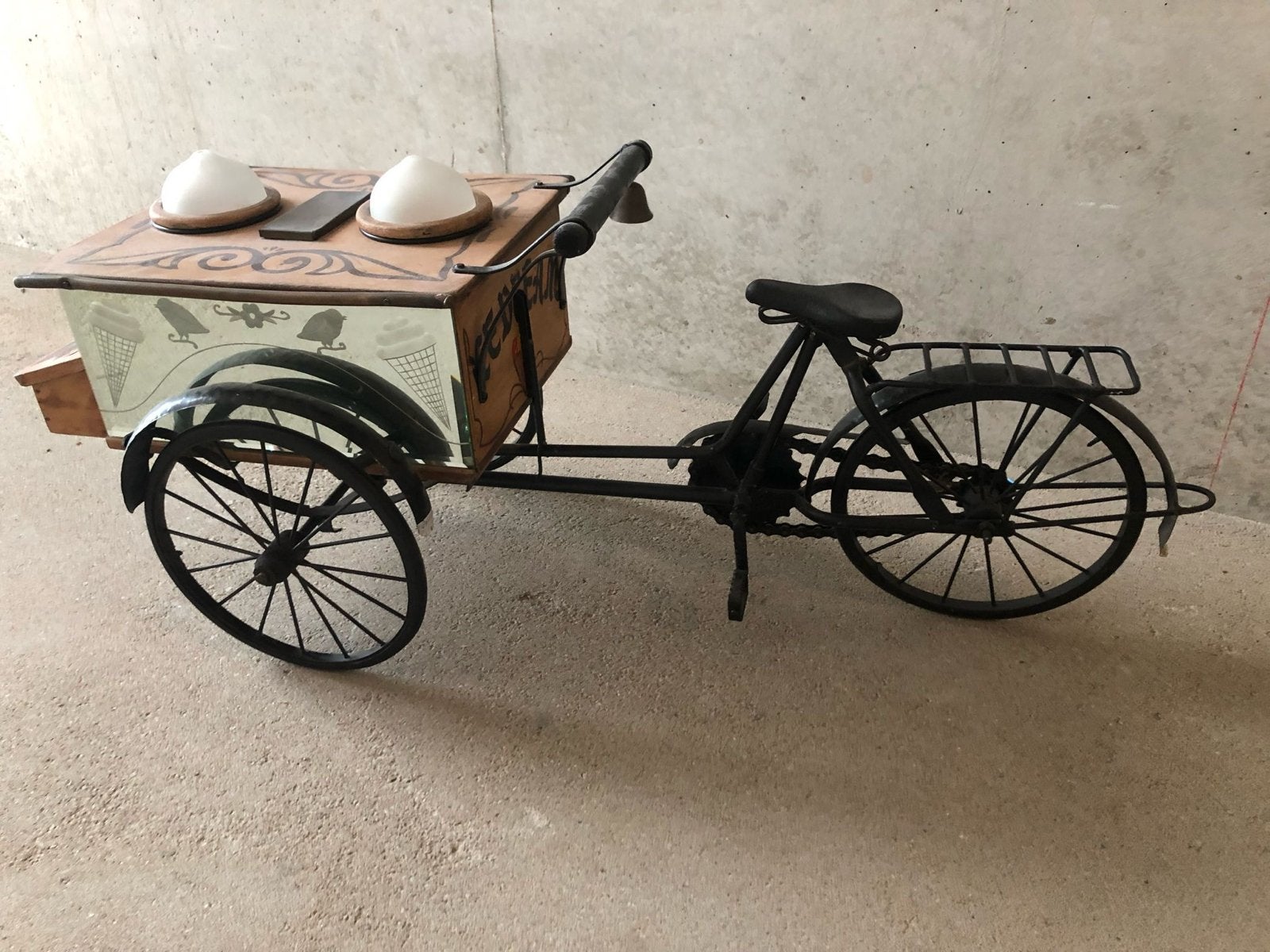 Decoratieve ijscofiets miniatuur, Ophalen of Verzenden
