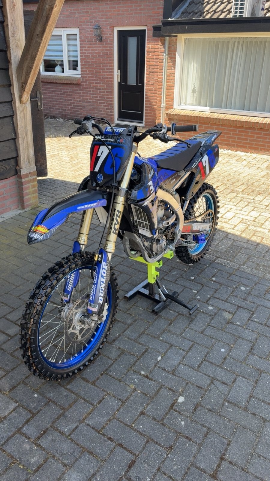 Yamaha yzf 250 crossmotor, Ophalen, 250 cc, Yamaha, Zo goed als nieuw