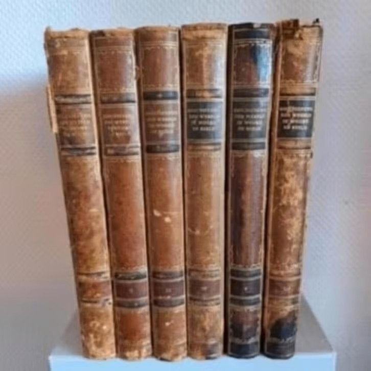 GESCHIEDENIS DER WERELD in woord en beeld / 6 delen (1920's), Boeken, Ophalen of Verzenden, Overige gebieden