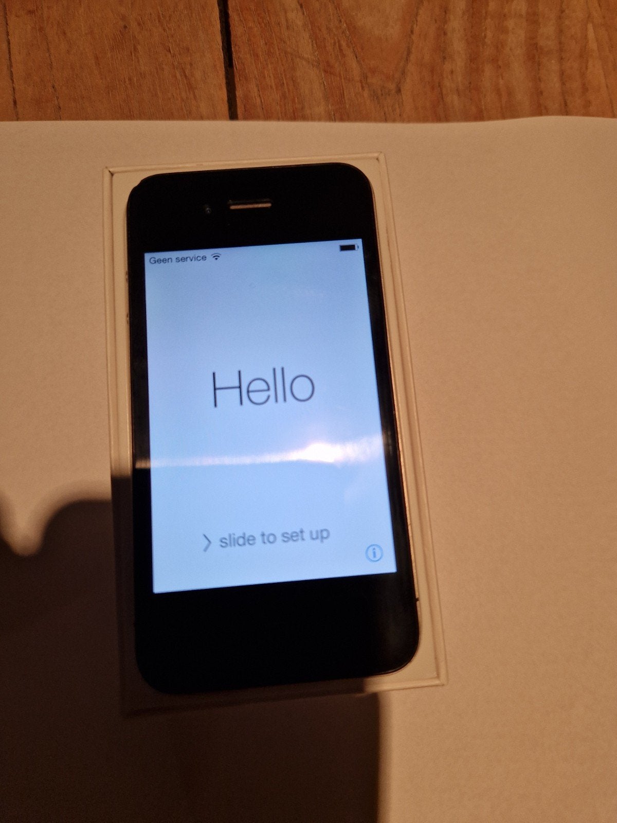 Apple iPhone 4 Zwart 16GB - Zo goed als nieuw, Telecommunicatie, 16 GB, Zwart, Ophalen of Verzenden, Zo goed als nieuw