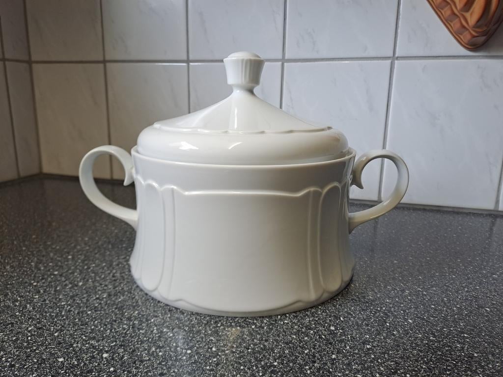 Vintage Tirschenreuth terrine wit., Ophalen of Verzenden