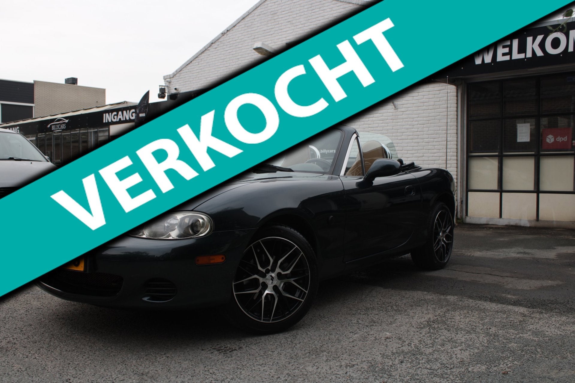 Mazda MX-5 1.6i Exclusive / Airco / Volledig onderhoud / Cab, Achterwielaandrijving, 4 cilinders, Cabriolet, Verwarmde buitenspiegels
