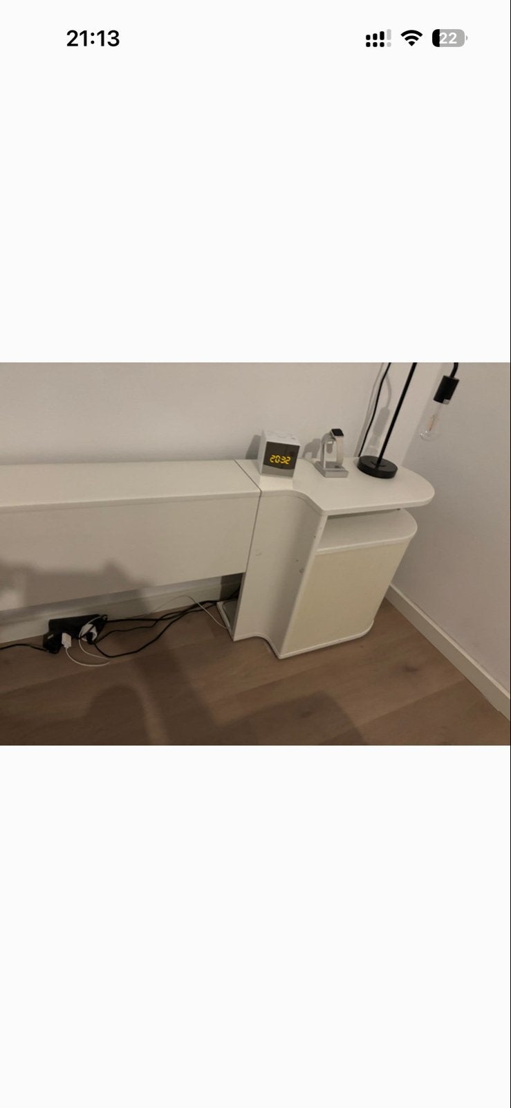 Auping Auronde achterwand met nachtkastjes, Huis en Inrichting, Ophalen, Gebruikt, 55 tot 70 cm, 65 cm of meer