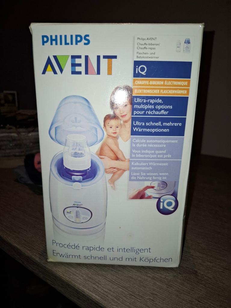 Philips Avent flessenwarmer met autostekker, Ophalen of Verzenden, Gebruikt, Flessen- of potjesverwarmer