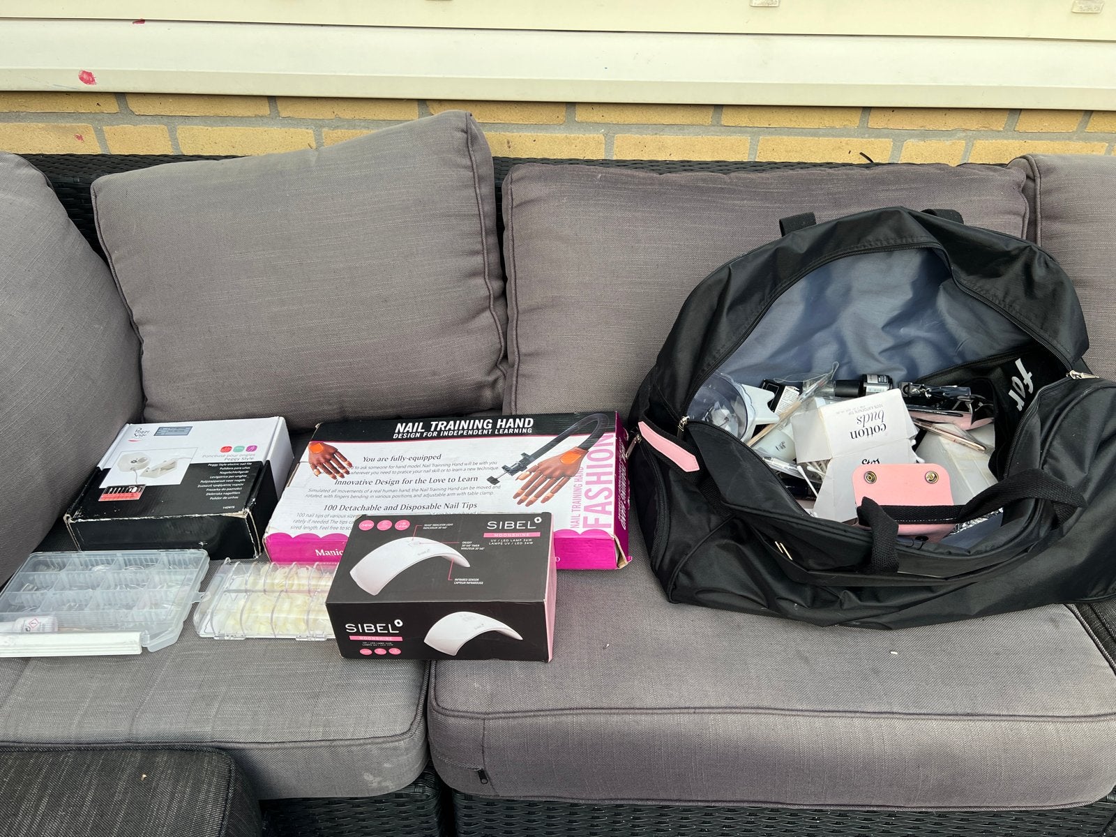 Complete nagelstyliste starterskit met toebehoren, Ophalen of Verzenden, Zo goed als nieuw, Overige typen