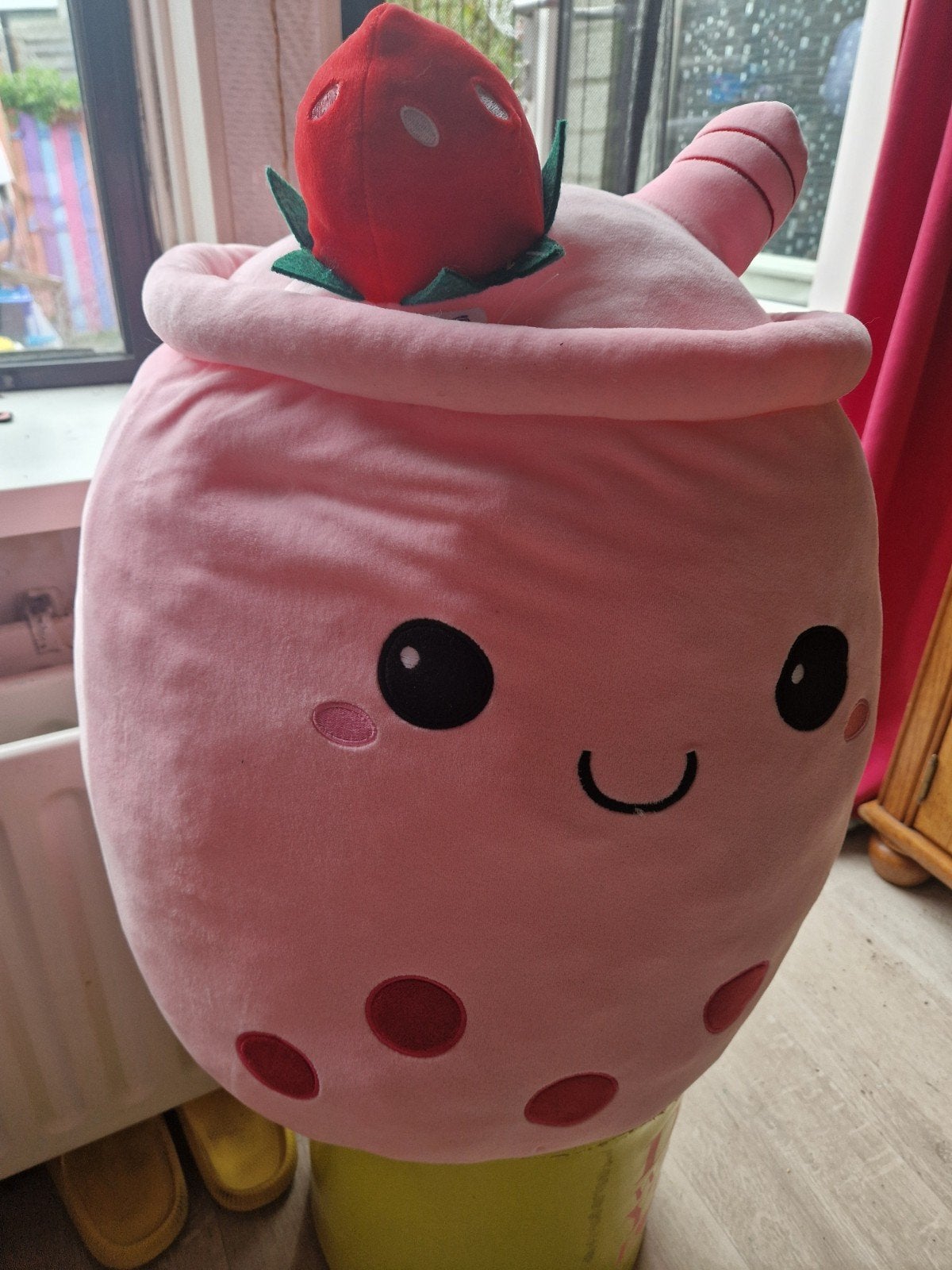 knuffel., Ophalen