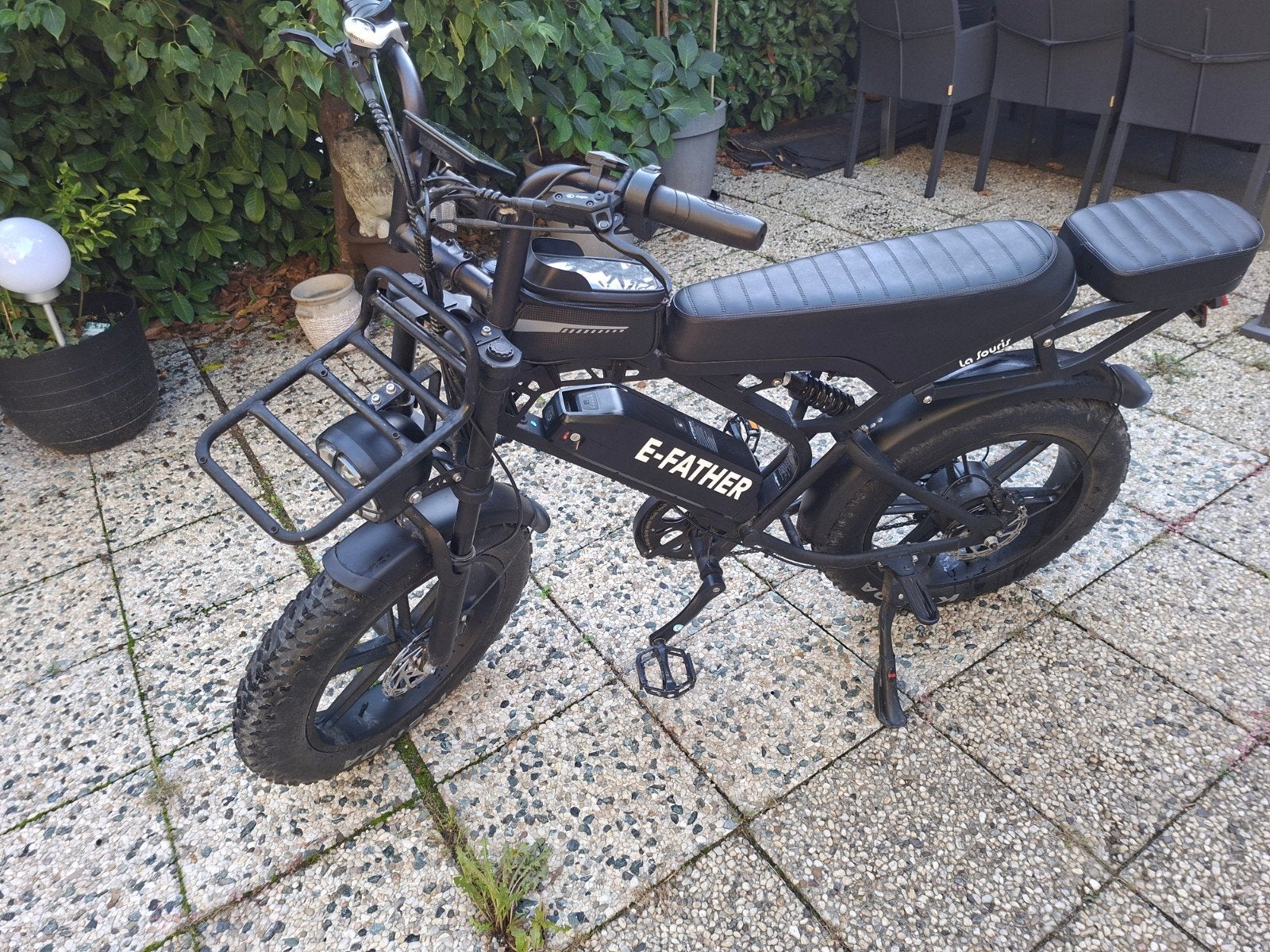 Fatbike E-FATHER, Minder dan 30 km per accu, Zo goed als nieuw, 51 tot 55 cm, Ophalen