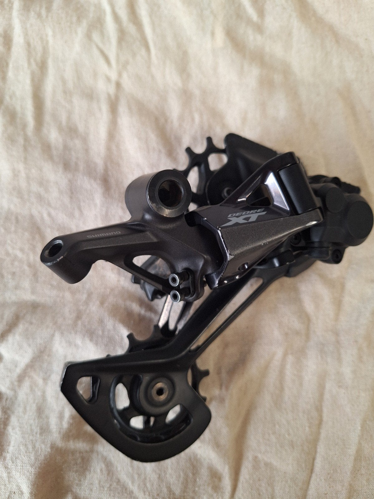 Shimano Deore XT 12 speed Derailleur en SLX Shifter, Gebruikt, Ophalen of Verzenden, Derailleur of Ketting, Aluminium