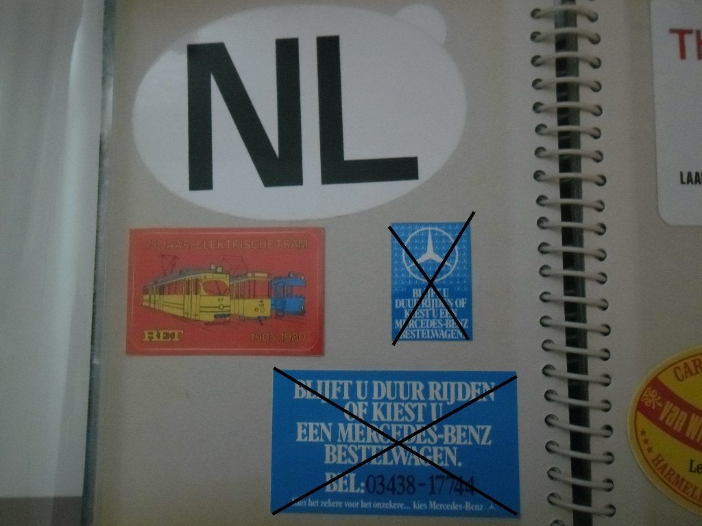 Vintage Sticker Collectie: Auto, Transport & Meer, Ophalen of Verzenden, Nieuw, Auto of Motor