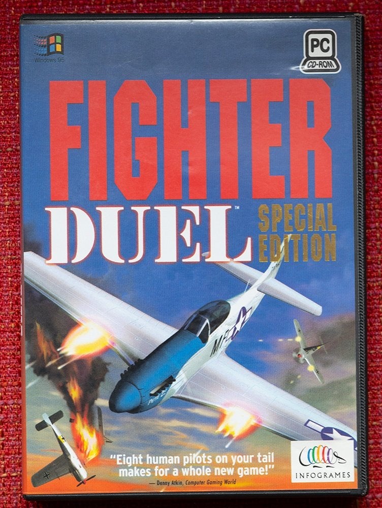 PC CD-Rom Fighter Duel Special Edition, 1 speler, Eén computer, Ophalen of Verzenden, Zo goed als nieuw