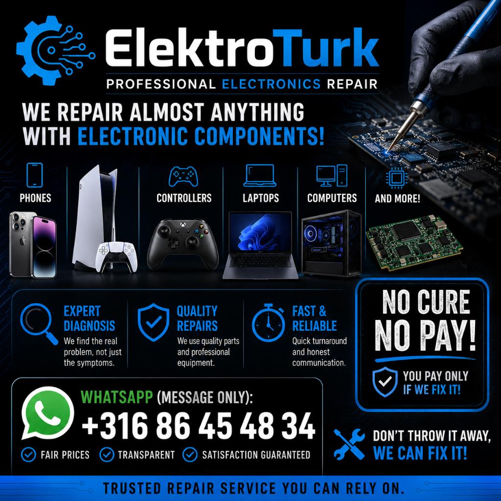 Electronica reparateur ElektroTurk, Virusverwijdering, Pc's