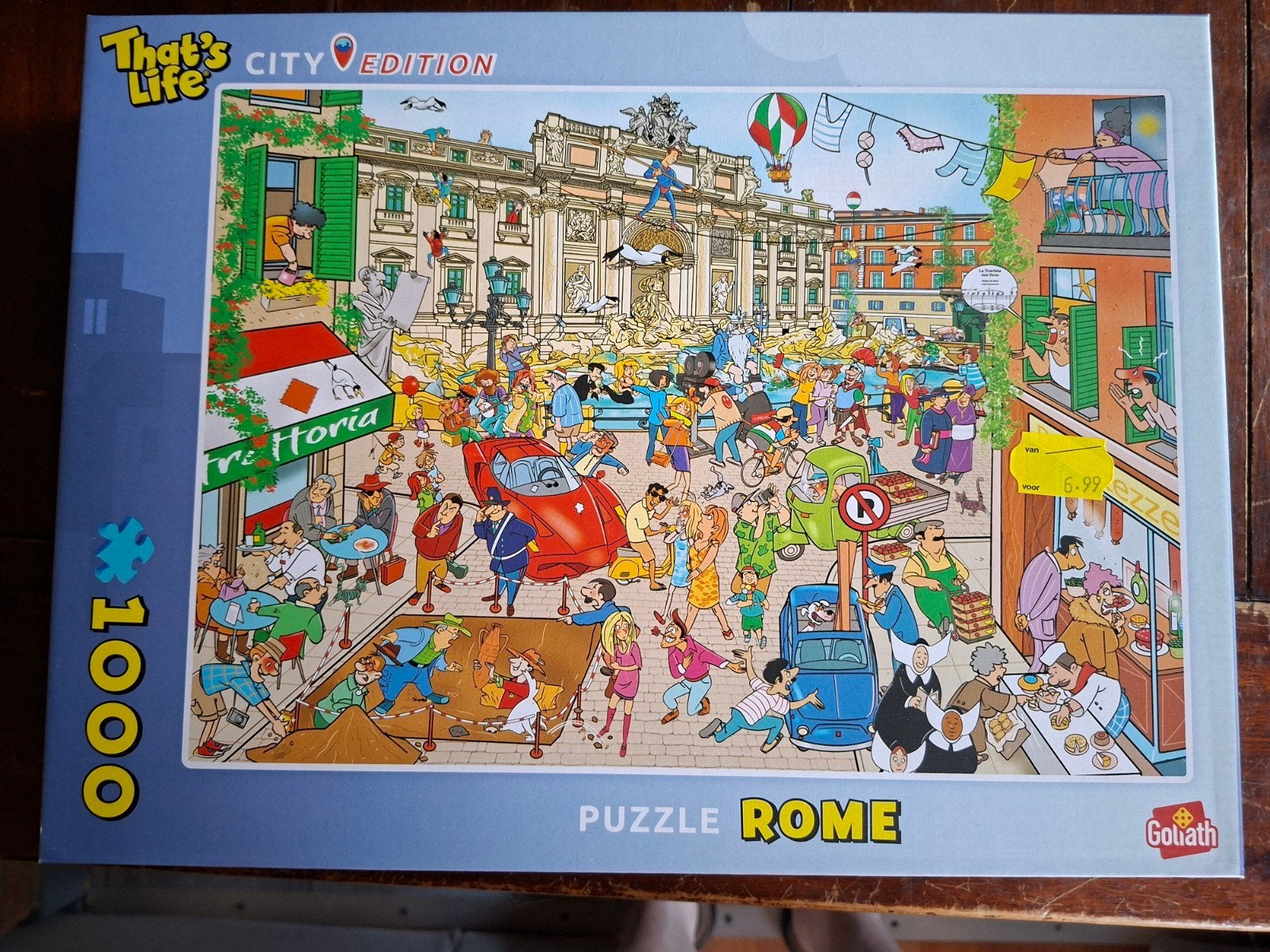 10 Puzzels Thats Life Gallery Edition, Verzenden, 500 t/m 1500 stukjes, Zo goed als nieuw, Legpuzzel