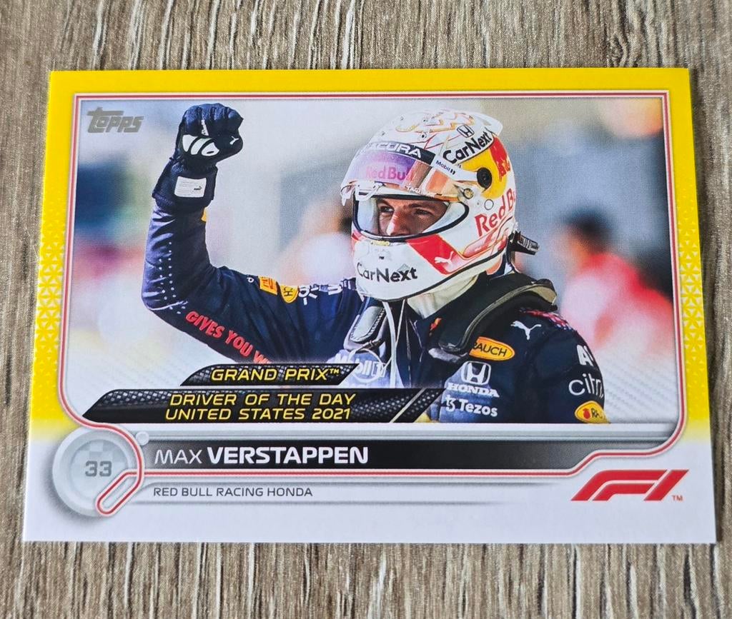 TE KOOP: Topps F1 2022 | 011/125 | Verstappen | 188, Verzamelen, Automerken, Motoren en Formule 1, Ophalen of Verzenden, Nieuw