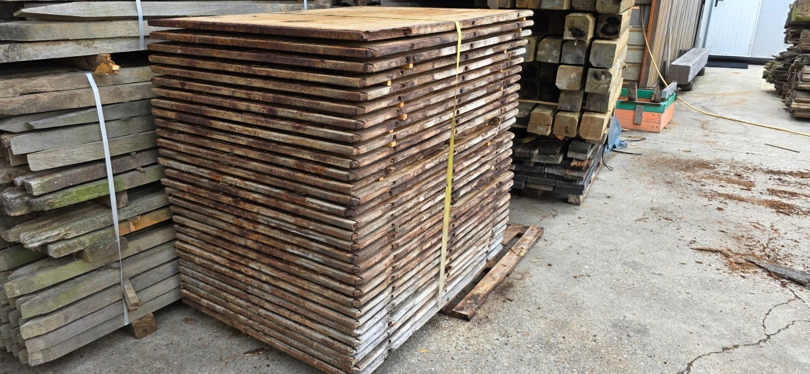 Harthouten steenschotten | 140 x 110 x 3 cm | 30 stuks, 25 tot 50 mm, Overige typen, Ophalen of Verzenden, Minder dan 200 cm