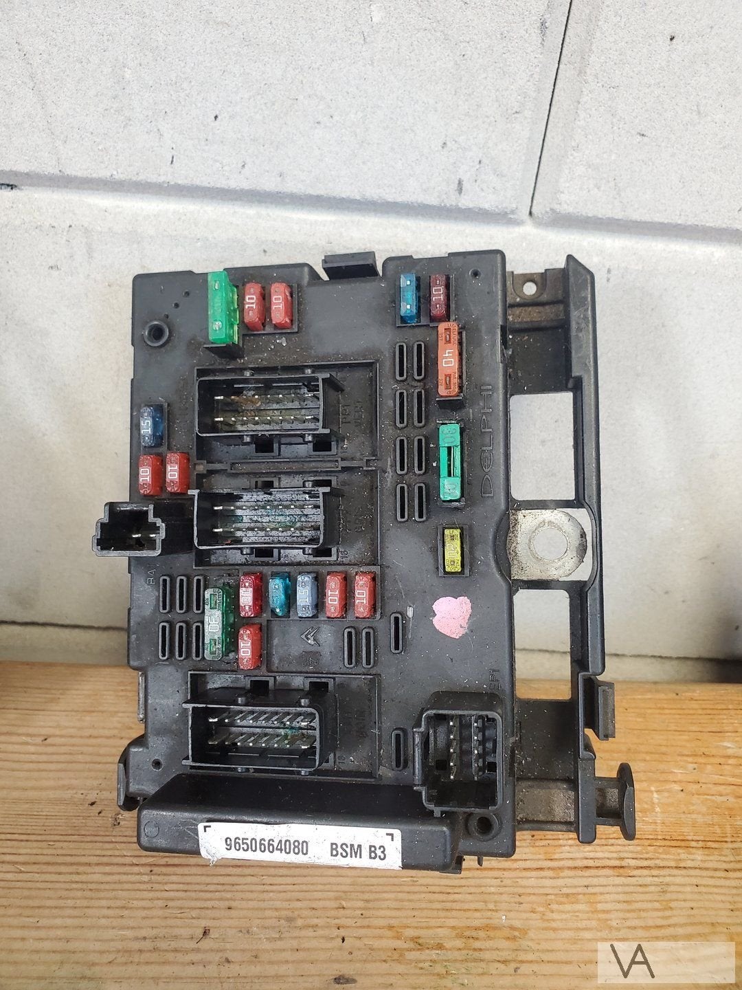 Peugeot 206 307 407 c2 c3 zekeringkast BSM 9650664080 €30, Gebruikt, -, -, Ophalen of Verzenden