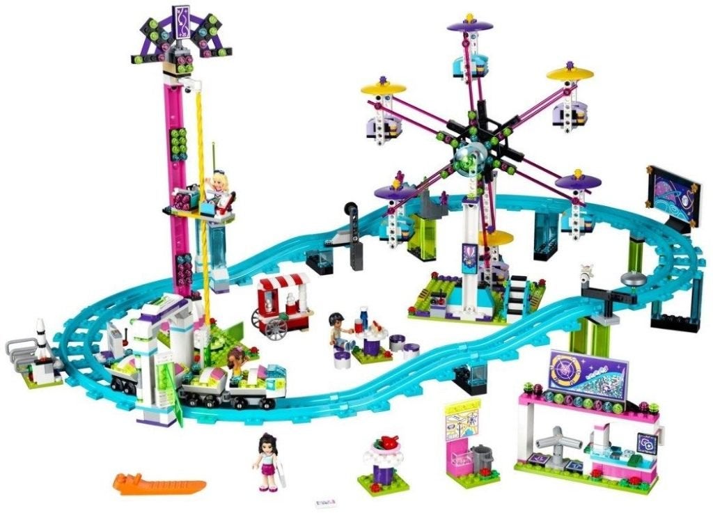 LEGO Friends - Amusement Park Roller Coaster (41130), Ophalen of Verzenden, Zo goed als nieuw