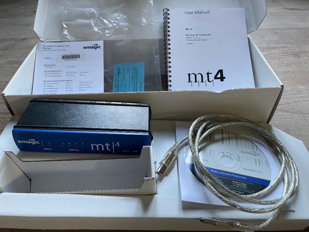 Emagic MT4, Ophalen of Verzenden, Zo goed als nieuw