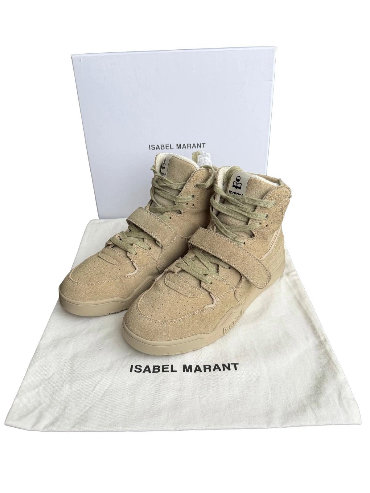 Beige hoge suede Alsee sneakers van Isabel Marant maat 40, Isabel Marant, Verzenden, Beige, Sneakers of Gympen