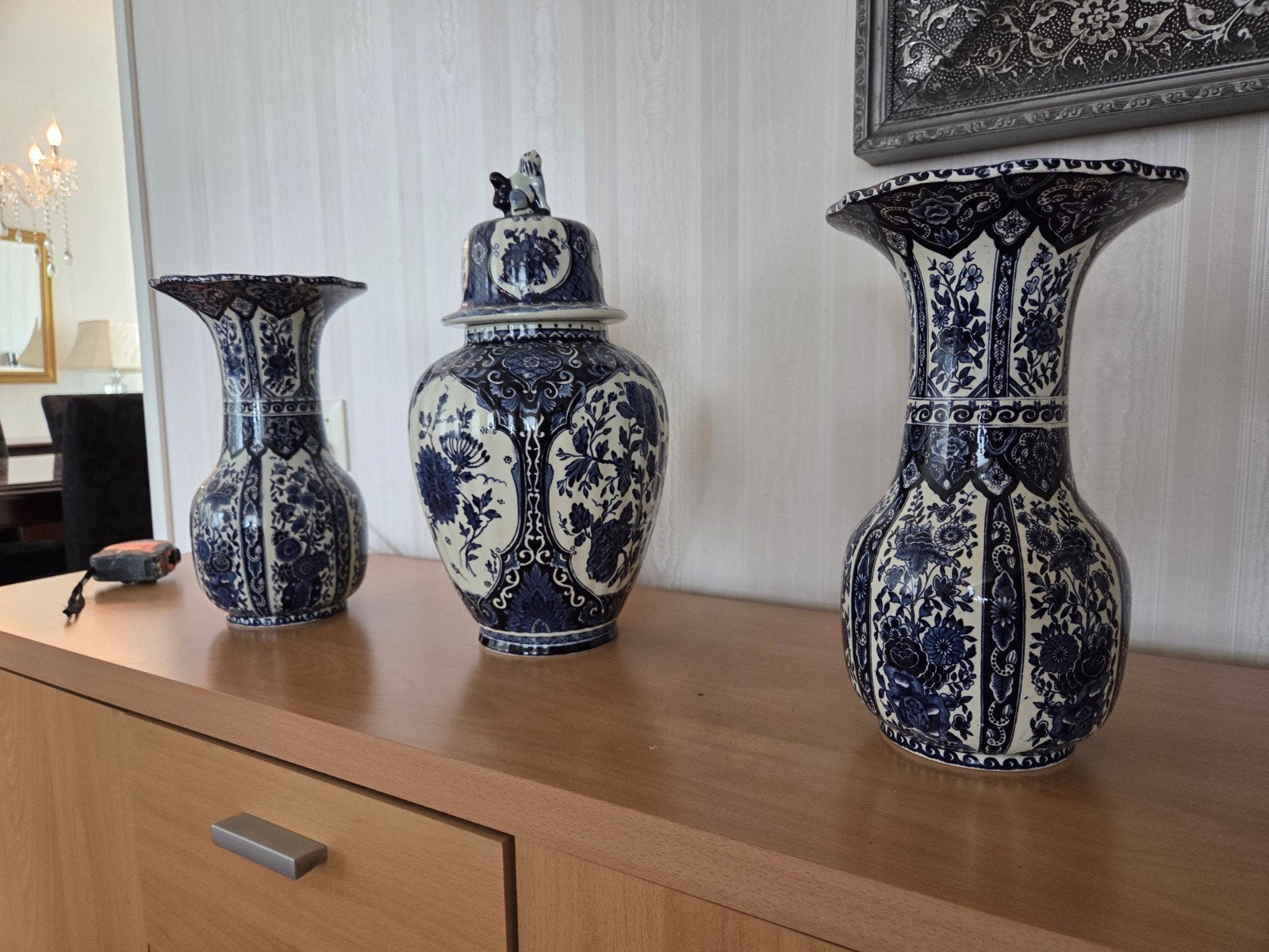Delfts blauw, Ophalen