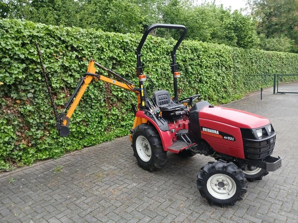 Te Koop! Shibaura St321 + Mcconnel Swingtrim, Ophalen of Verzenden, Grondbewerking