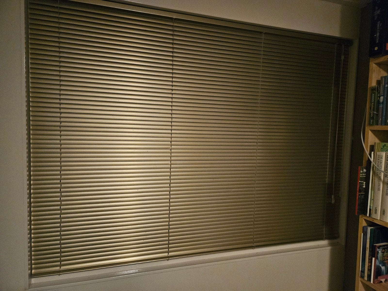 luxaflex raamdecoratie, Ophalen, Gebruikt, Beige, Metaal