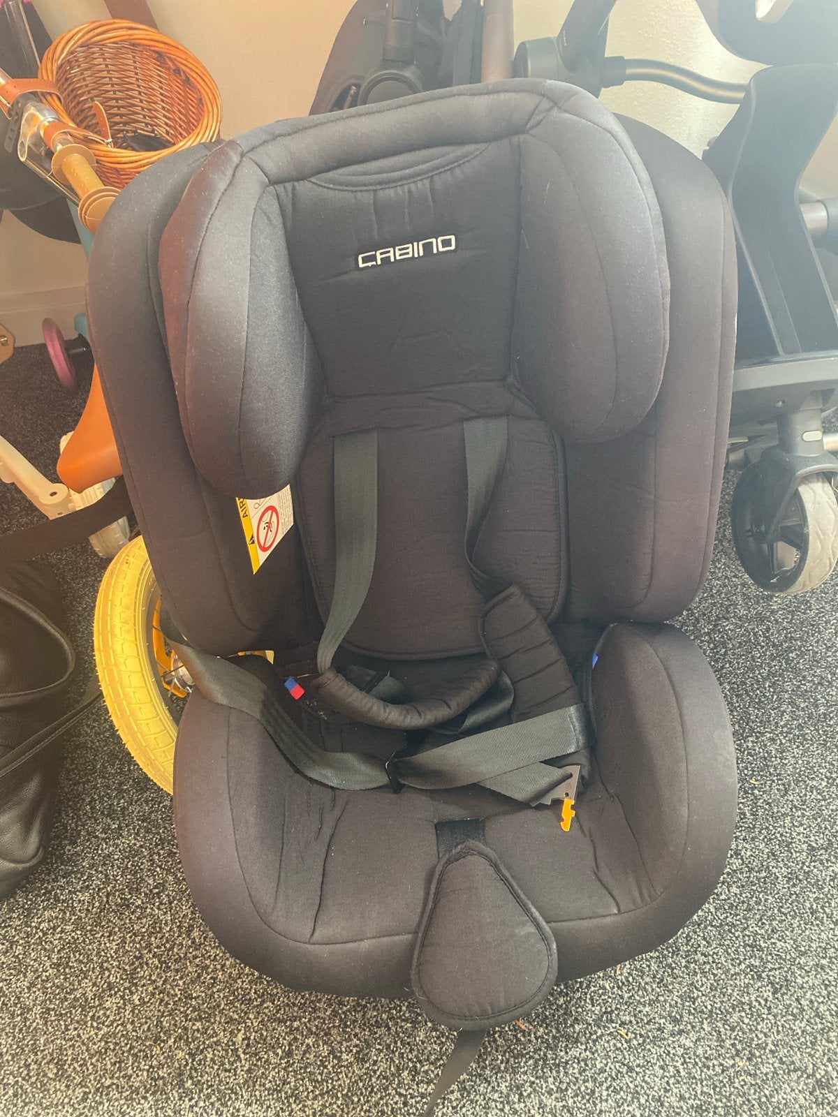 Cabino Autostoel 0-36 kg met Isofix, Ophalen, Gebruikt, Overige merken, Autogordel of Isofix