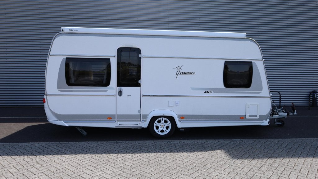 Fendt Tendenza 465 SFB mover + airco + dakluifel, Caravans en Kamperen, Caravans, Rondzit, Schokbreker, Bedrijf, Overige typen