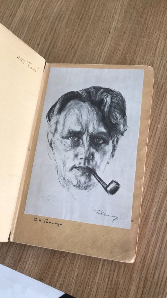 oud Friese toneel boekje uit 1950 D.A. Tamminga, Ophalen of Verzenden, D.A. Tamminga