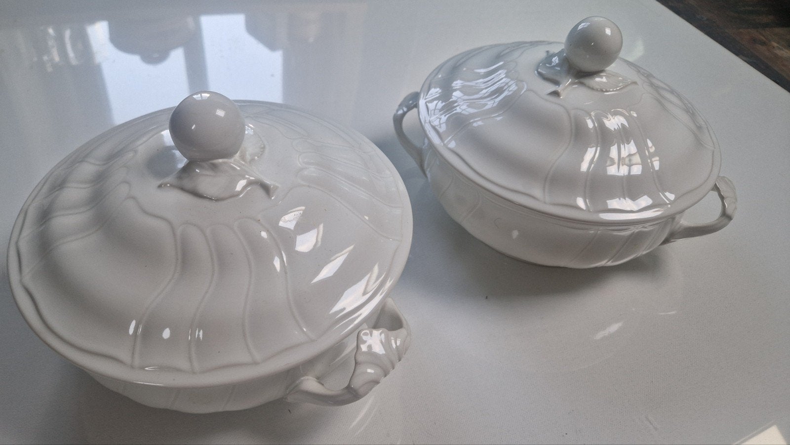 Villeroy & Boch Diamant dekschalen - Set van 2, Antiek en Kunst, Ophalen of Verzenden