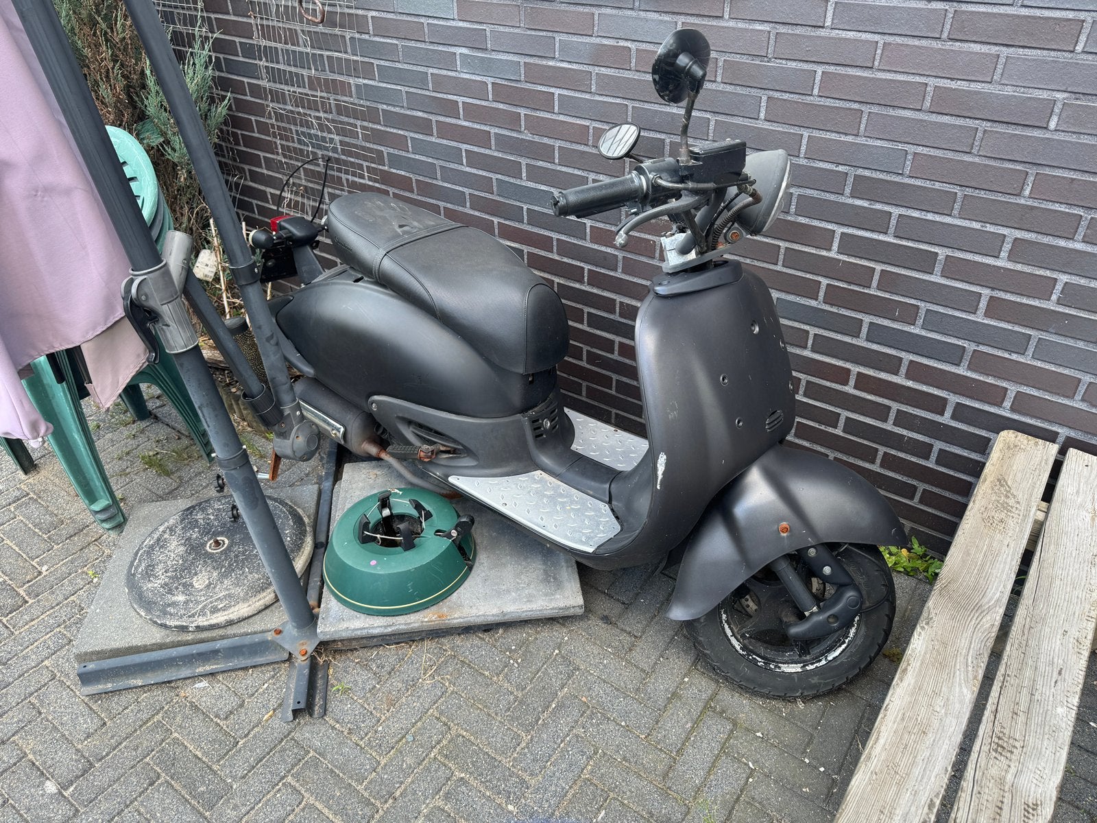 Berini Grande Bella retro scooter 90cc, Ophalen, Zo goed als nieuw, Benzine, Overige merken