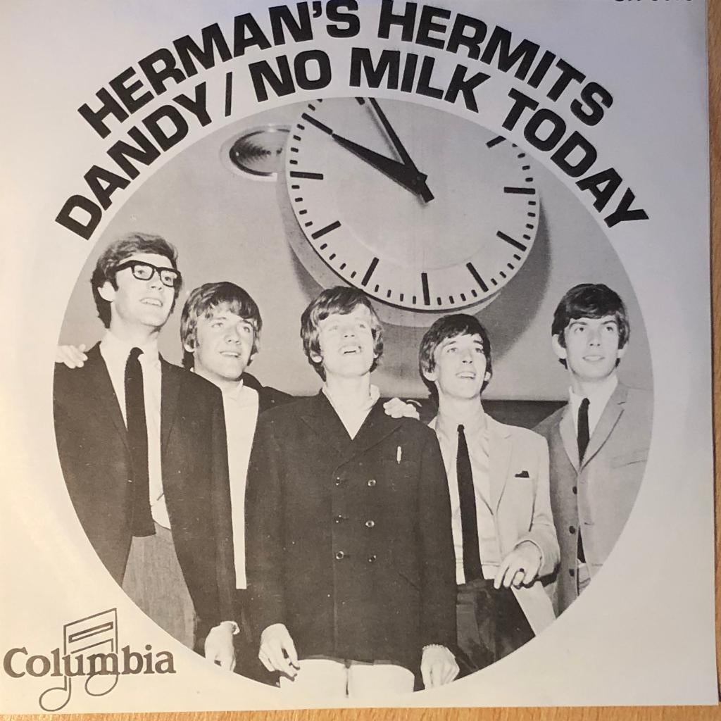 1967    Herman's Hermits             Dandy No / Milk Today , Verzenden, 7 inch, Single, Zo goed als nieuw