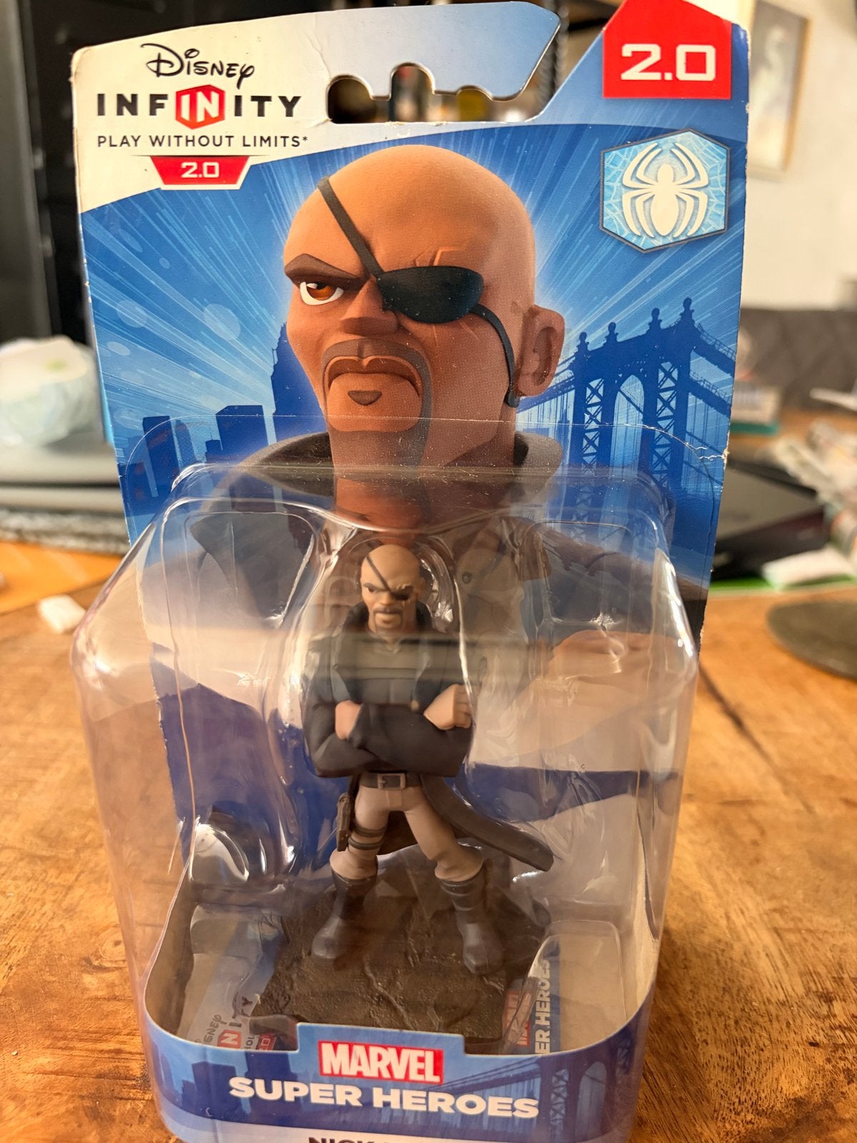 Disney Infinity 2.0 Marvel Super Heroes Nick Fury figuur, Ophalen of Verzenden, Nieuw