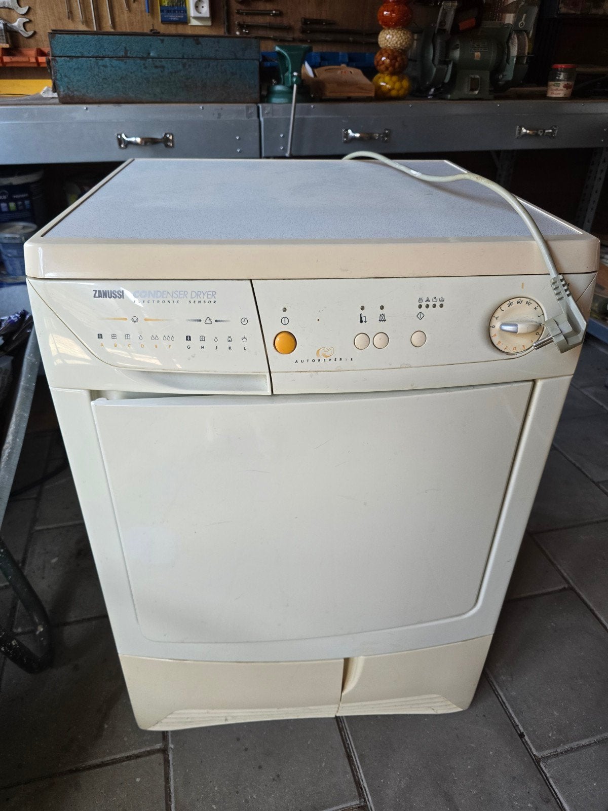 Zanussi Condensdroger TCE 7224 - Goed Werkende Wasdroger