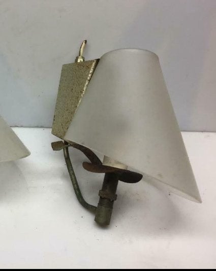 Unieke set: Origineel Otten Caravan schildje vintage gaslamp, Ophalen of Verzenden, Gebruikt