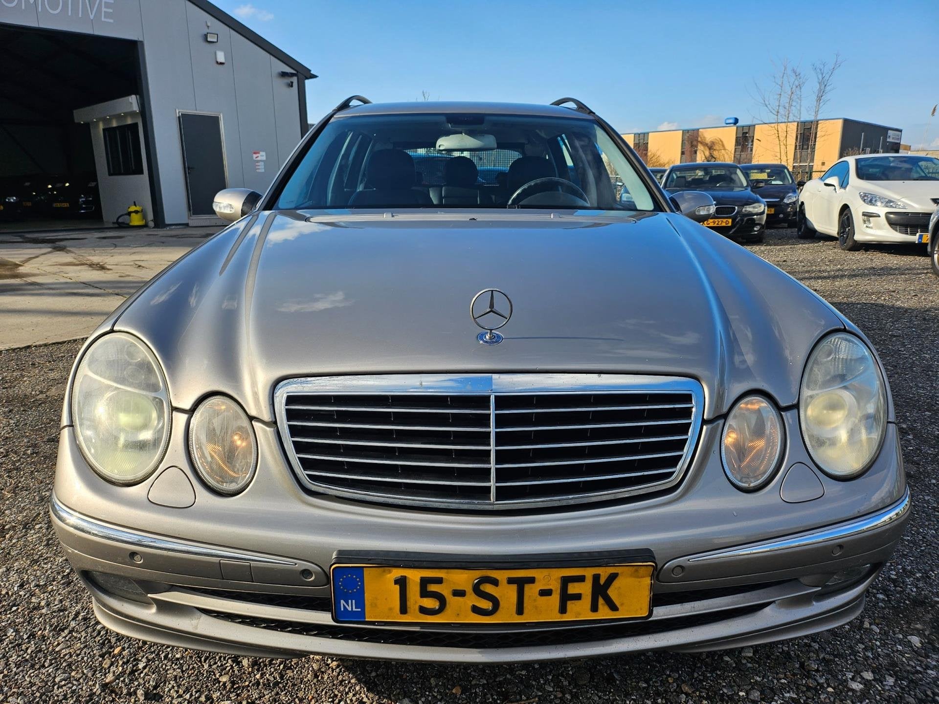 Mercedes-Benz E-klasse Combi 320 CDI Avantgarde Select, Auto's, Mercedes-Benz, Achterwielaandrijving, Gebruikt, Zwart, Parkeersensor