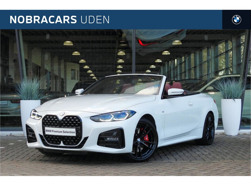 BMW 4 Serie Cabrio 420i High Executive M Sport Automaat / La, Auto's, BMW, 1998 cc, Achterwielaandrijving, Gebruikt, 4 stoelen