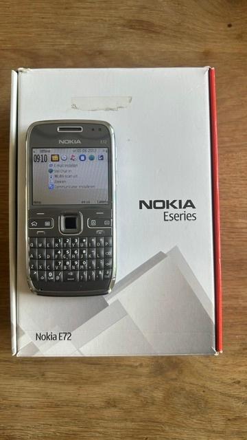 Nokia E72 Voor de echte liefhebber, Fysiek toetsenbord, 3 tot 6 megapixel, Ophalen of Verzenden, Zo goed als nieuw