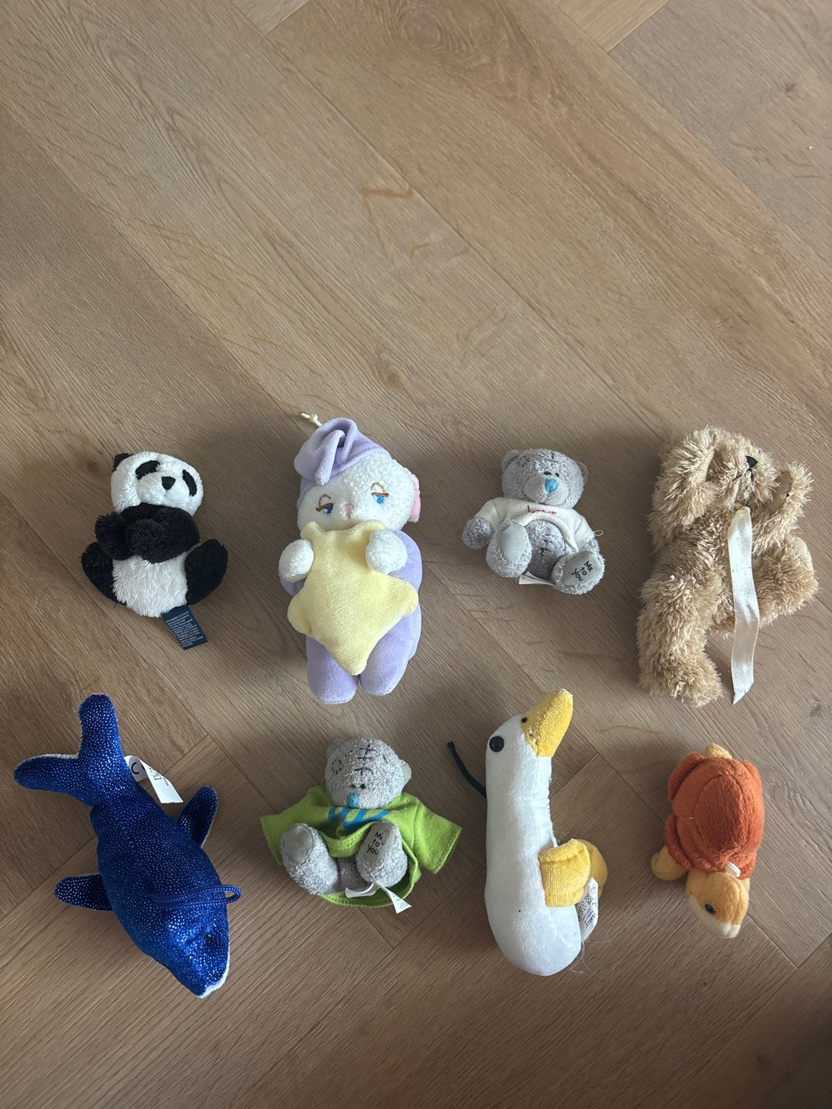 Diverse knuffels en knuffeldoekjes, Gebruikt, Overige merken, Overige karakters, Beer