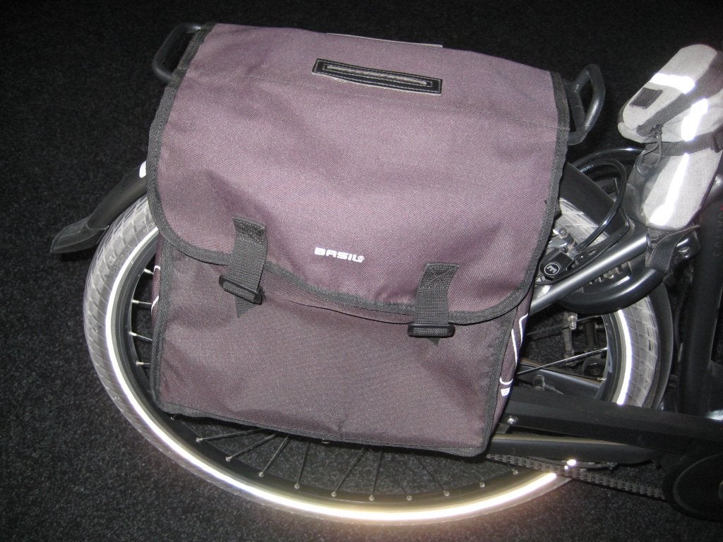 BASIL Dubbele fietstassen, Ophalen of Verzenden, Gebruikt, Basil