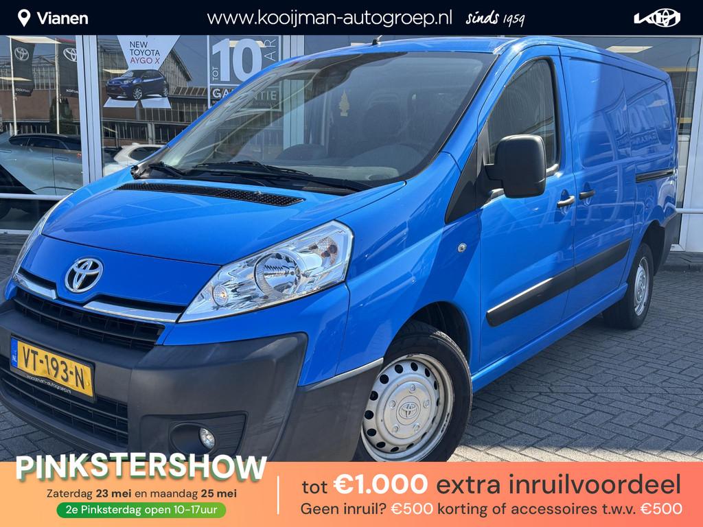 Toyota PROACE 2.0D L2H1 Aspiration DUBBELE SCHUIFDEUR, BTW A, Auto's, Bestelauto's, Bedrijf, Te koop, ABS, Airconditioning, Alarm