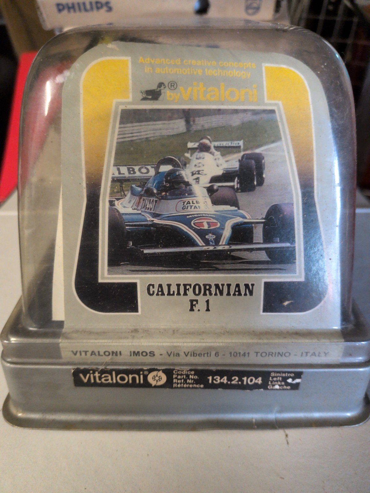 Vitaloni Linker spiegel Californian F1 - Nieuw in verpakking, Auto-onderdelen, Ophalen of Verzenden, Nieuw, Oldtimer onderdelen