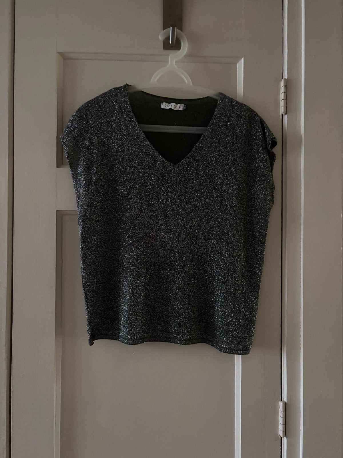Costes glitter top groen/zilver XS/S, Kleding | Dames, Ophalen of Verzenden, Zo goed als nieuw, Maat 34 (XS) of kleiner, Groen