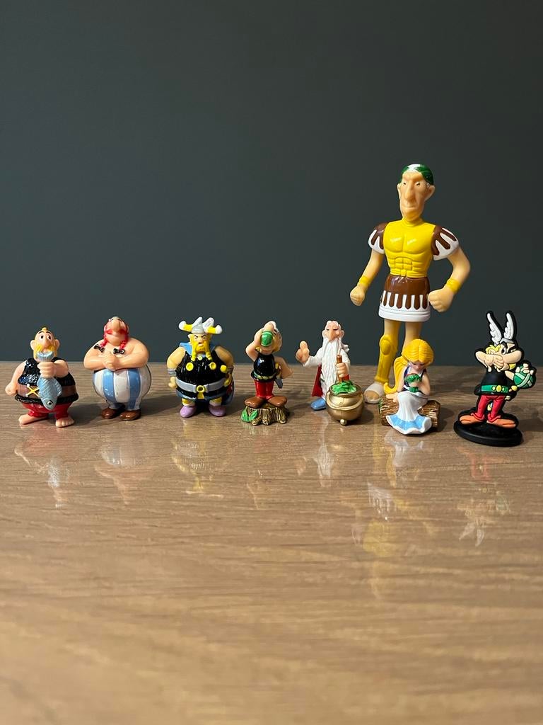 Leuke set Asterix en Obelix poppetjes, Ophalen of Verzenden, Zo goed als nieuw