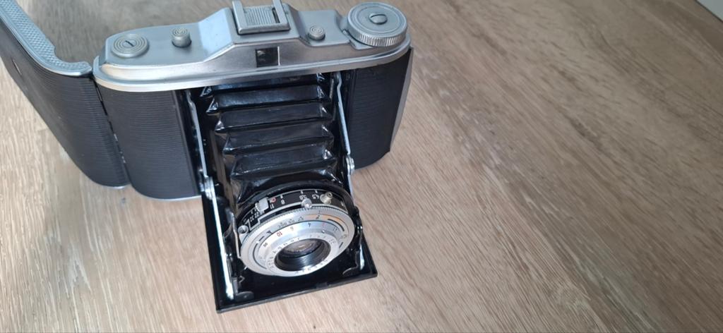 Klassieke Agfa Isolette 1 uitvouwcamera, Audio, Tv en Foto, Fotocamera's Analoog, Ophalen of Verzenden