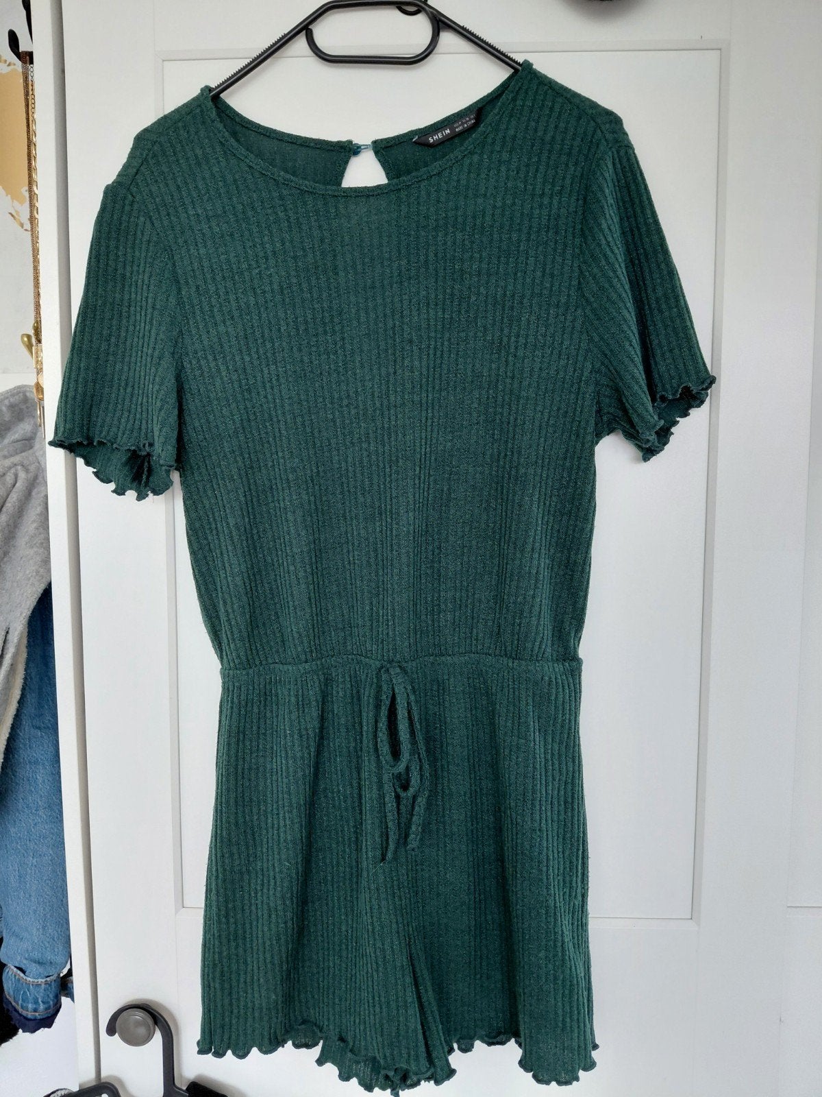 Groene jumpsuit x Shein, Maat 38/40 (M), Nieuw, Ophalen of Verzenden, Groen