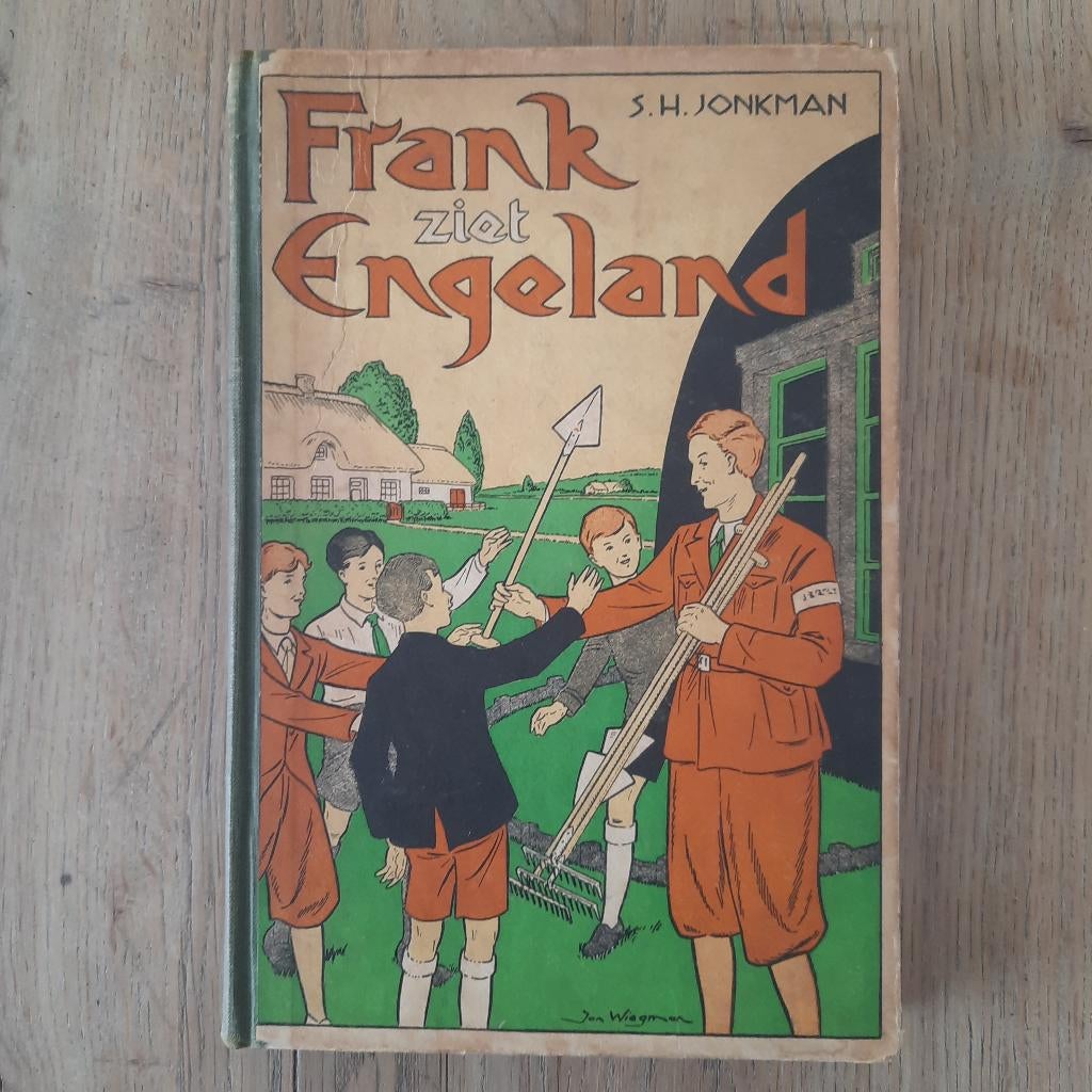 Frank ziet engeland. S.h.jonkman, Boeken, Ophalen of Verzenden, Gelezen