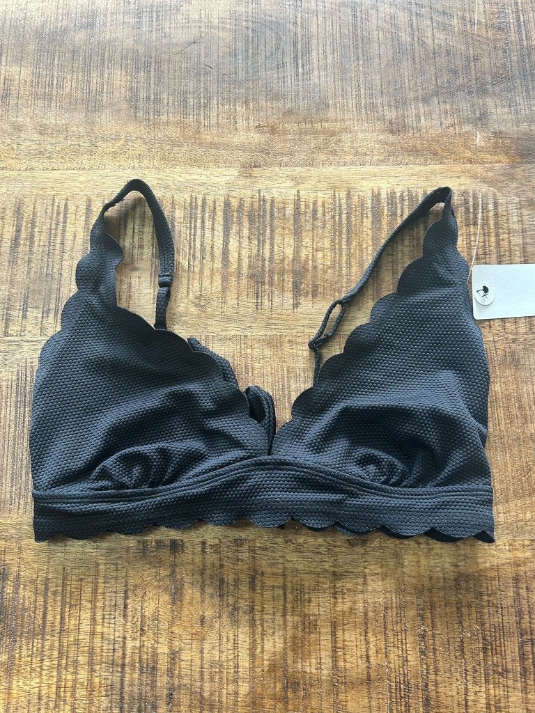 Hunkemöller Scallop Triangle Bikinitop XL, Zwart, Nieuw, Ophalen of Verzenden, Bikini