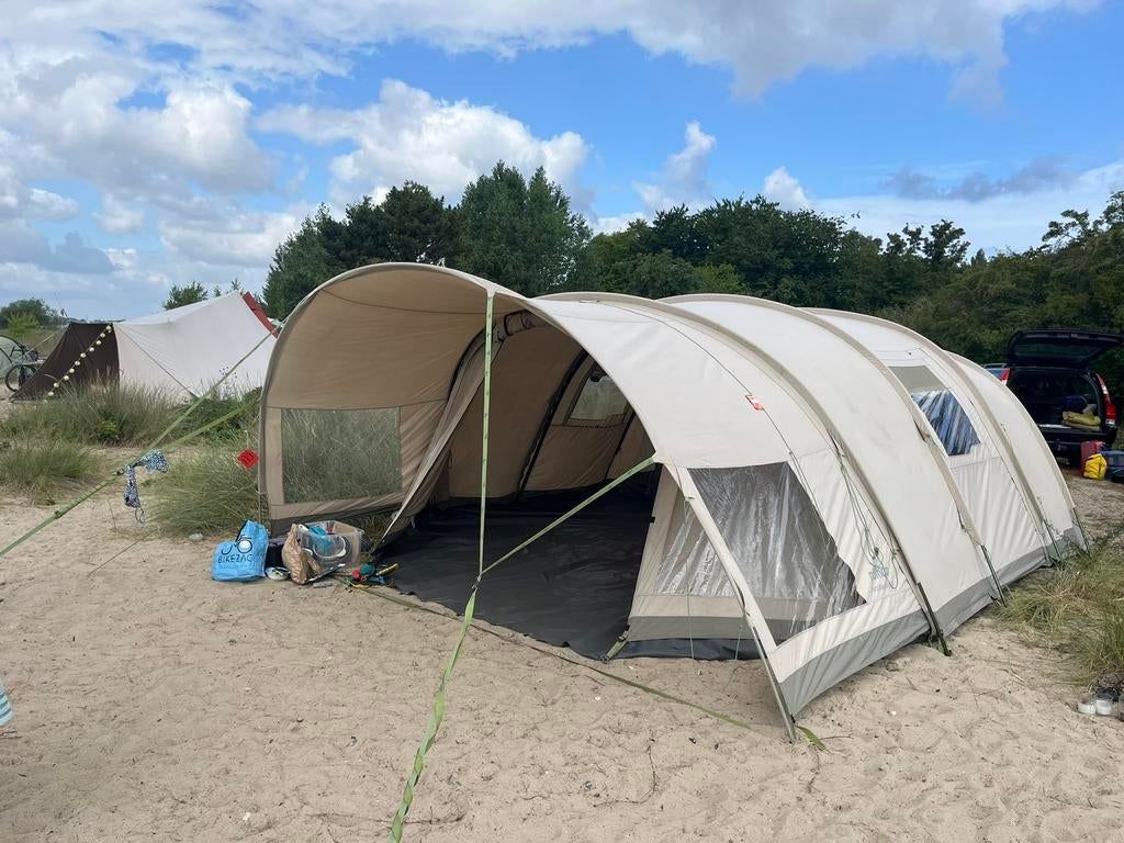 Tent nomad 5 pers., Caravans en Kamperen, Tenten, Ophalen of Verzenden, Gebruikt, Tot en met 5